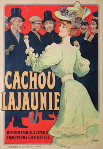 Cachou Lajaunie Tamagno Vintage Advert A4 Photo Print