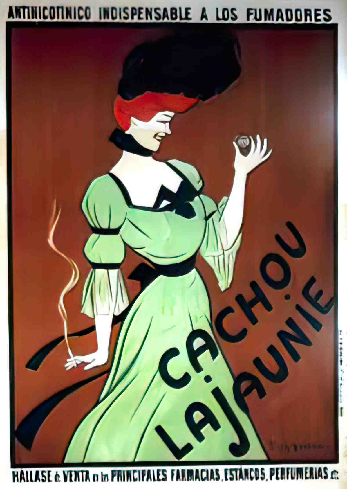 CachouLajauniebyCappiello Advert A4 Photo Print