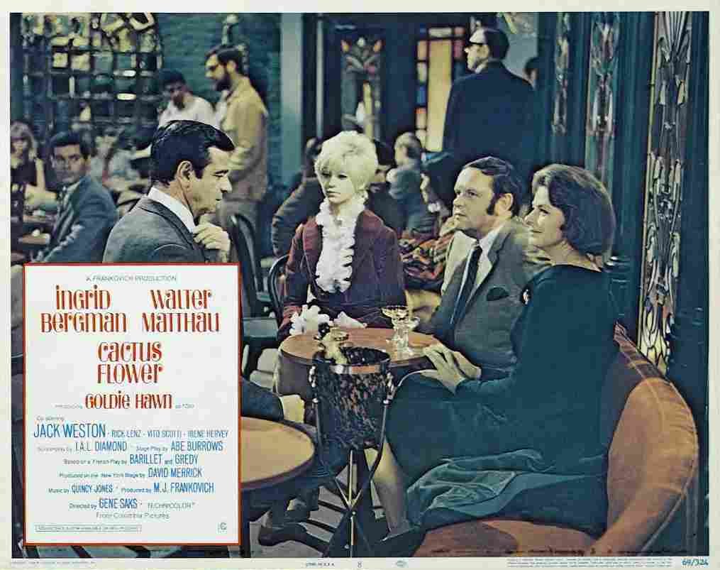 Cactus Flower 10  film star poster A4 Photo Print