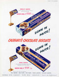 Cadbury Biscuits Sandwich Vintage Retro Advert Poster A4 Photo Print