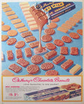 Cadburys Chocolate Biscuits 1950S Pouring Vintage Advert A4 Photo Print