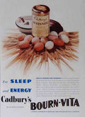 Cadburys Chocolate Bourn Vita Vintage Advert A4 Photo Print