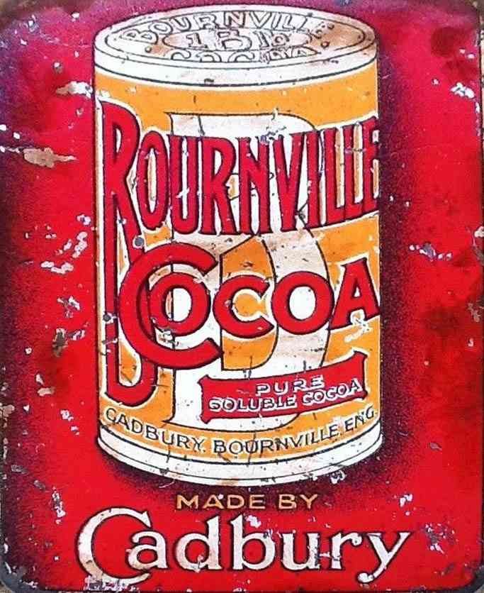 Cadburys Chocolate Bournville Vintage Advert A4 Photo Print