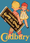 Cadburys Chocolate Kids advert A4 Photo Print