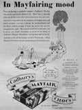 Cadburys Chocolate Mayfair 1920S Vintage Advert A4 Photo Print