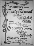 Cadburys Chocolate Old advert A4 Photo Print