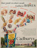 Cadburys Chocolate Roses 1950S advert A4 Photo Print