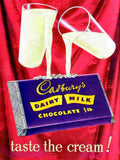 Cadburys Chocolate Taste The Cream advert A4 Photo Print