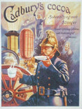 Cadburys Chocolates Fireman Vintage Advert A4 Photo Print