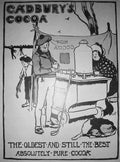 Cadburys Chocolates Golf 1900S Vintage Advert A4 Photo Print
