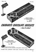Cadburys Dairy Milk Chocolate Orange Sandwich Biscuits 1950S Vintage Advert A4 Photo Print
