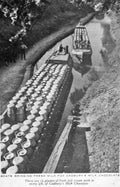 Cadburys Milk Chocolate Barge Bringing Fresh Milk 1920S Vintage Advert A4 Photo Print