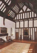 Caernarfonshire Bangor Talybont Cochwillan Old Hall Interior Vintage A4 Photo Print