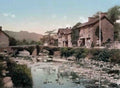 Caernarfonshire Beddgelert Llewellyn Hotel Vintage A4 Photo Print