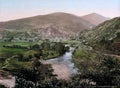 Caernarfonshire Beddgelert from Aberglaslyn Vintage A4 Photo Print