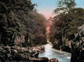 Caernarfonshire Betws y Coed Fairy Glen2 Vintage A4 Photo Print