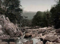 Caernarfonshire Betws y Coed Miners' Bridge Fairy Glen Vintage A4 Photo Print
