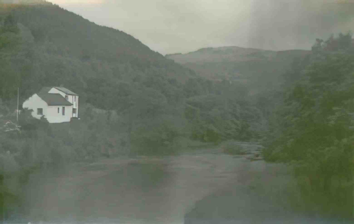 Caernarfonshire Betws y Coed Picture from Waterloo Bridge Vintage A4 Photo Print