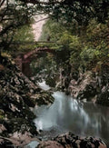 Caernarfonshire Betws y Coed Roman Bridge1 Vintage A4 Photo Print
