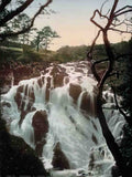 Caernarfonshire Betws y Coed Swallow Falls1 Vintage A4 Photo Print
