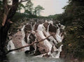 Caernarfonshire Betws y Coed Swallow Falls3 Vintage A4 Photo Print