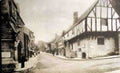 Caernarfonshire Conwy Aber Conwy Castle Street 12080078 Vintage A4 Photo Print