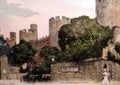 Caernarfonshire Conwy Castle 12080126 Vintage A4 Photo Print
