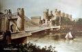 Caernarfonshire Conwy Castle Art 12080075 Vintage A4 Photo Print