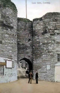Caernarfonshire Conwy Low Gate 12080087 Vintage A4 Photo Print