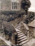 Caernarfonshire Conwy Plas Mawr Terrace Steps 12080091 Vintage A4 Photo Print