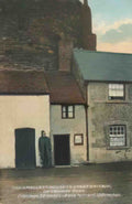 Caernarfonshire Conwy The Smallest House in Great Britain Vintage A4 Photo Print