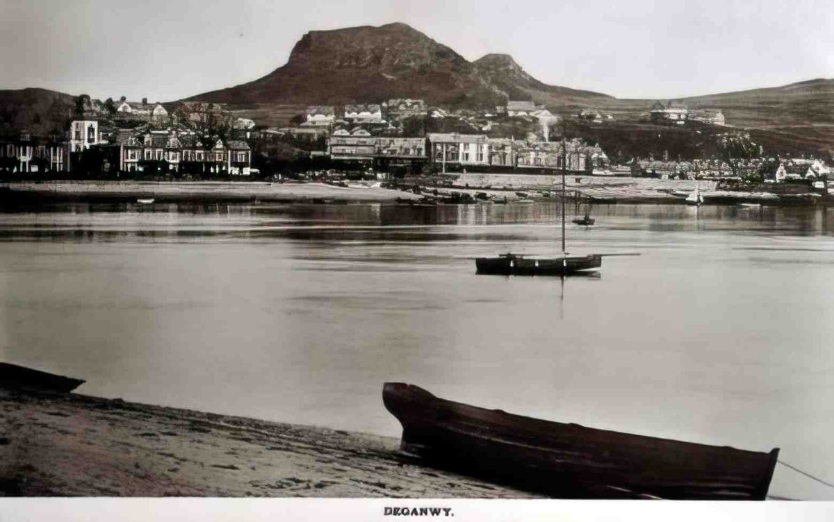 Caernarfonshire Deganwy General View 1913 Vintage A4 Photo Print