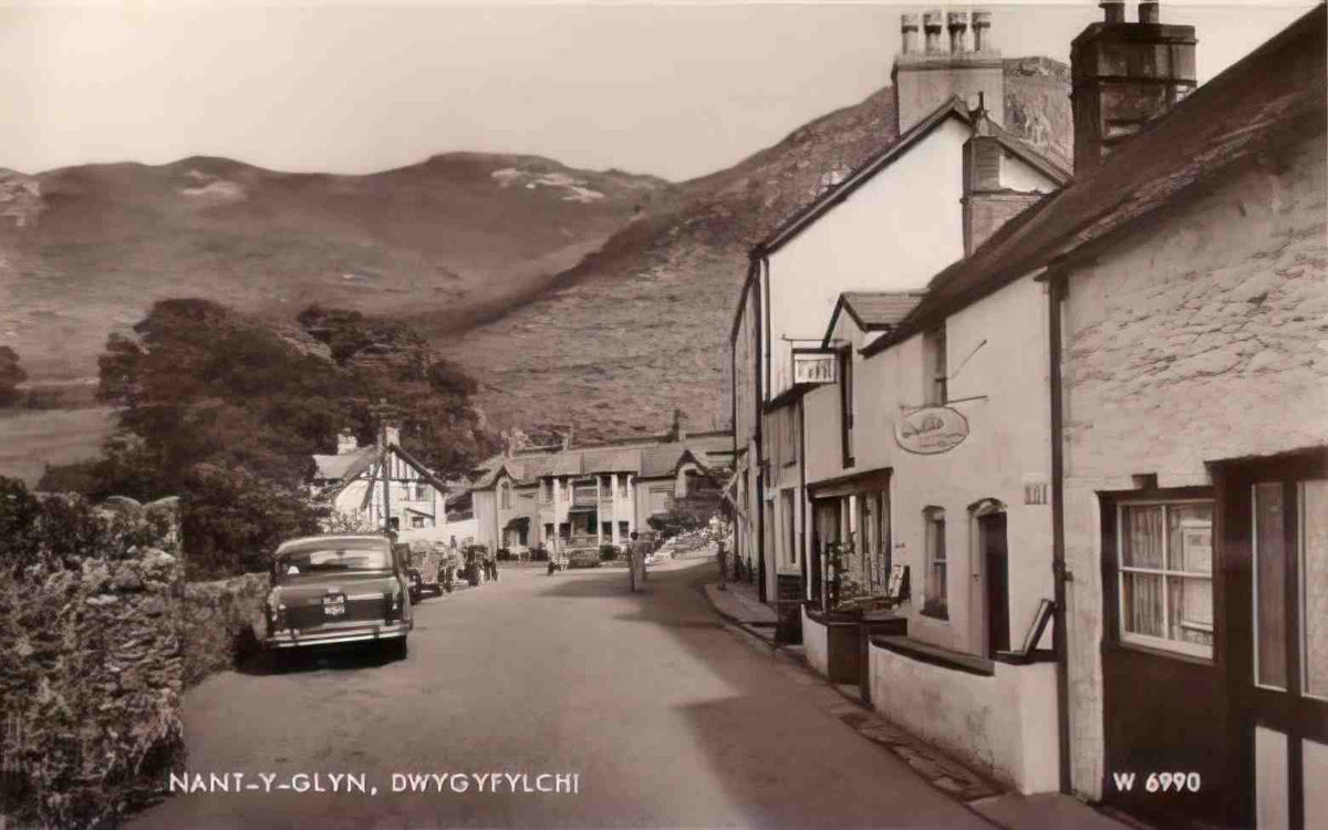 Caernarfonshire Dwygyfylchi NantyGlyn Vintage A4 Photo Print
