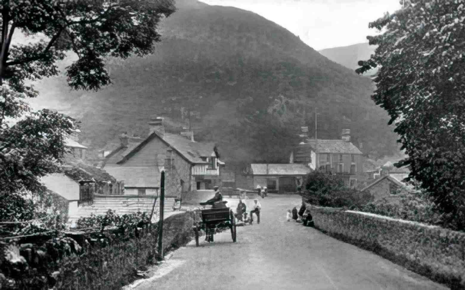 Caernarfonshire Dwygyfylchi Vintage A4 Photo Print