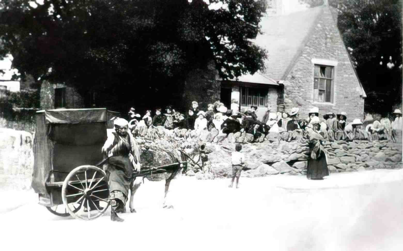 Caernarfonshire Glanogwen School Vintage A4 Photo Print