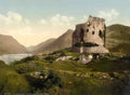 Caernarfonshire Llanberis Dolbadarn Castle Vintage A4 Photo Print