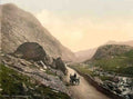 Caernarfonshire Llanberis Pass2 Vintage A4 Photo Print