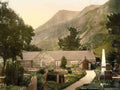 Caernarfonshire Llanberis St Peris Church Vintage A4 Photo Print