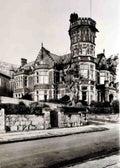 Caernarfonshire Llandudno Bodlondeb Castle Vintage A4 Photo Print