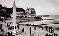 Caernarfonshire Llandudno Cenotaph & Pier 1920 Vintage A4 Photo Print