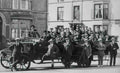 Caernarfonshire Llandudno Charabanc c1920 Vintage A4 Photo Print
