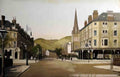 Caernarfonshire Llandudno Mostyn Street and Great Orme Street Vintage A4 Photo Print