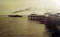 Caernarfonshire Llandudno Pier and St Marguerite 1925 Vintage A4 Photo Print