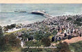 Caernarfonshire Llandudno Pier from Happy Valley 1910s Vintage A4 Photo Print