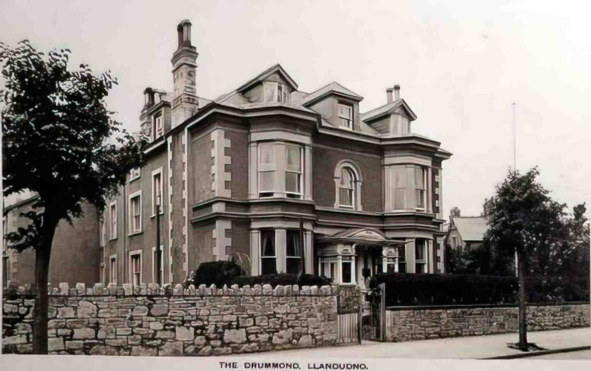 Caernarfonshire Llandudno The Drummond Vintage A4 Photo Print