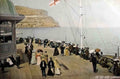 Caernarfonshire Llandudno on the Pier 1905 Vintage A4 Photo Print