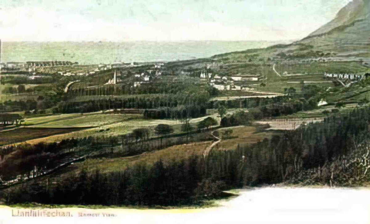 Caernarfonshire Llanfairfechan General View 1900s Vintage A4 Photo Print