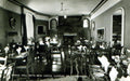 Caernarfonshire Llanrug Bryn Bras Castle Dining Room vintage old A4 Photo Print