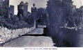 Caernarfonshire Llanrug Bryn Bras Castle Lamp Tower and Bridge Vintage A4 Photo Print