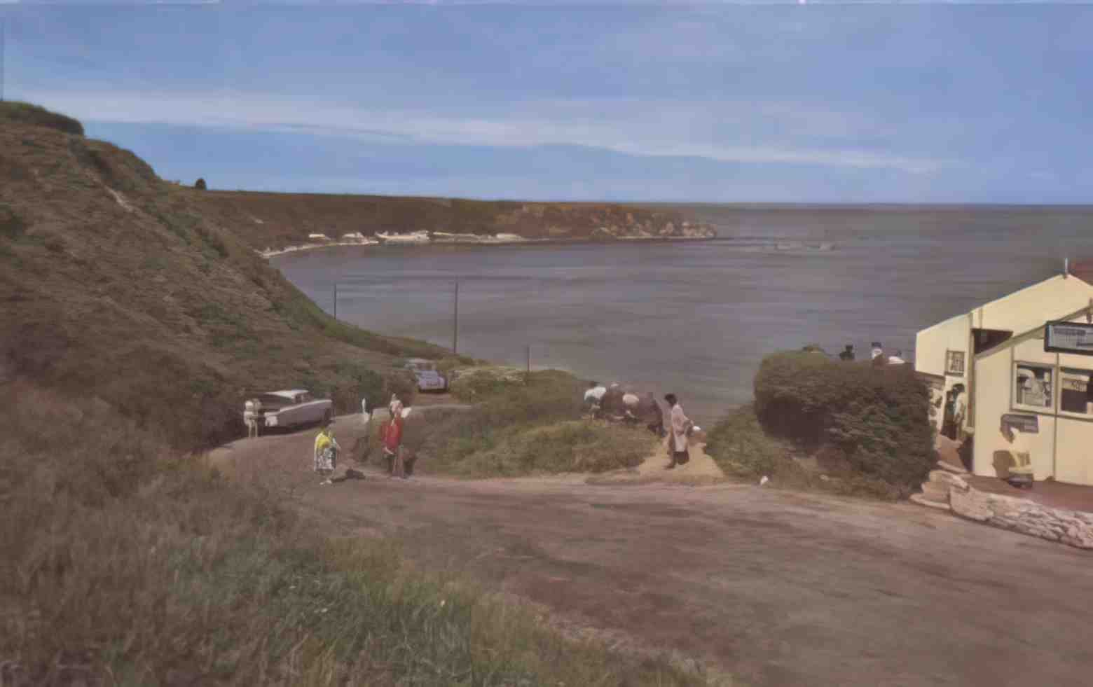 Caernarfonshire Nefyn Bay 1960s Vintage A4 Photo Print